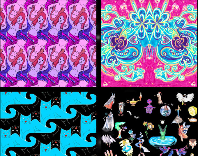 design a seamless pattern according to your needs