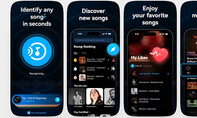 design high converting mobile app screenshot for app store play store promotion