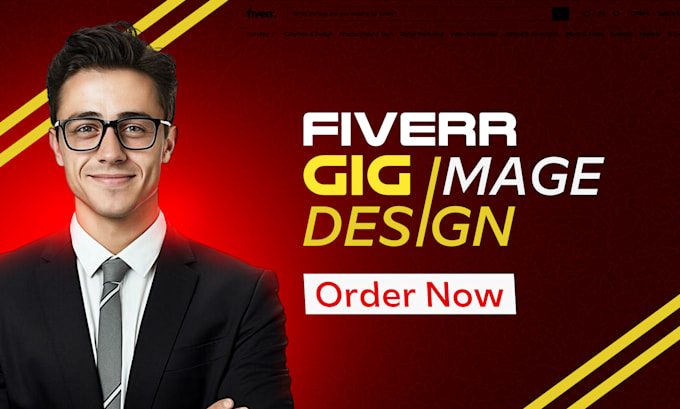 create fiverr gig image and thumbnail that increases clicks and orders