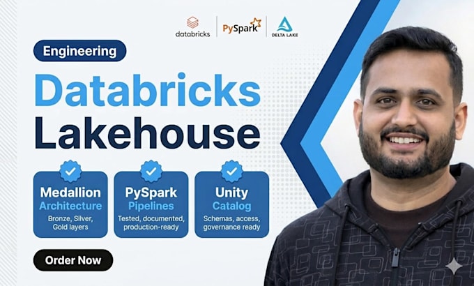 setup databricks unity catalog, medallion layers and pyspark etl pipelines