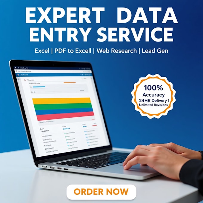 do fast accurate data entry excel, web research pdf to excel