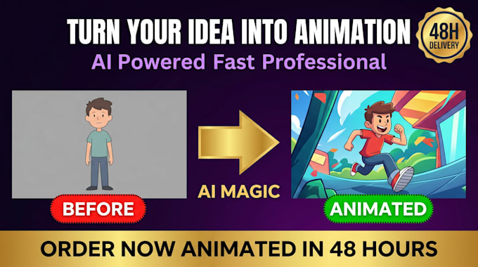 create animated cartoon and explainer video for your business