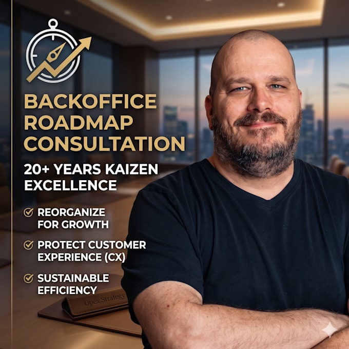 provide a kaizen based roadmap to scale your backoffice