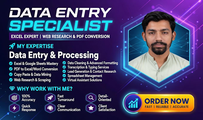 do excel data cleaning, formulas,dashboards and spreadsheets