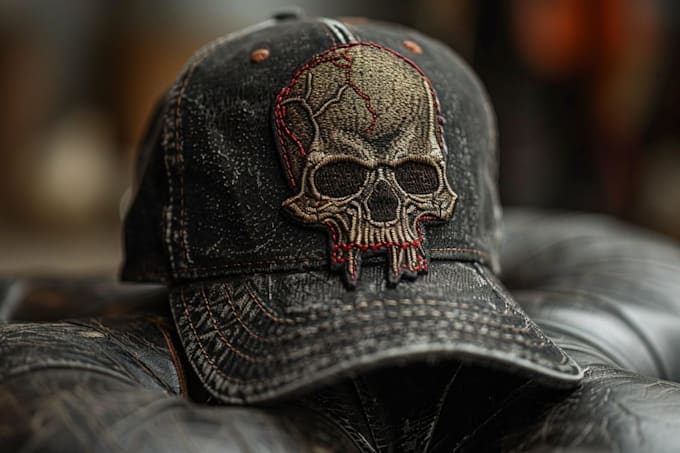 do unique hat patch design for cap beanie badge logo