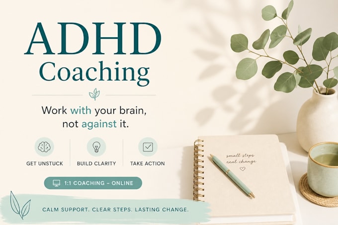 help you get unstuck and take action adhd coaching
