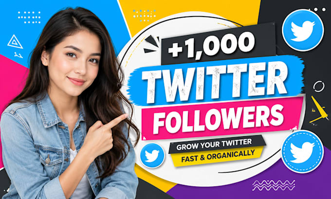 provide 1,000 twitter followers organically and fast