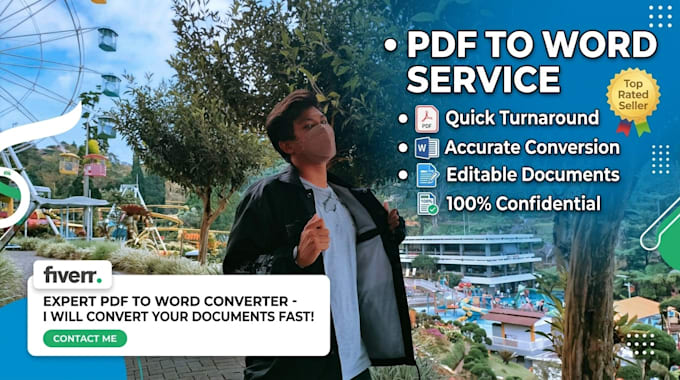 manually convert PDF to word with high accuracy
