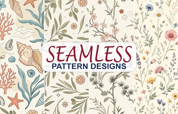create unique vector pattern design