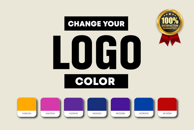 make transparent and change your logo color  within 30 mints