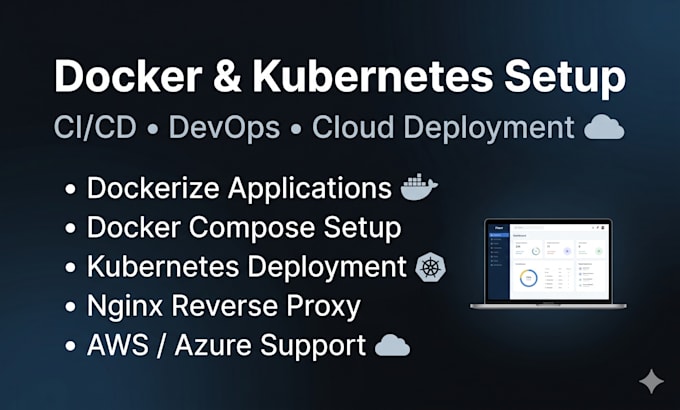 containerize your application using docker and kubernetes