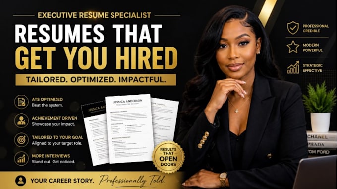 write a professional executive resume for senior roles
