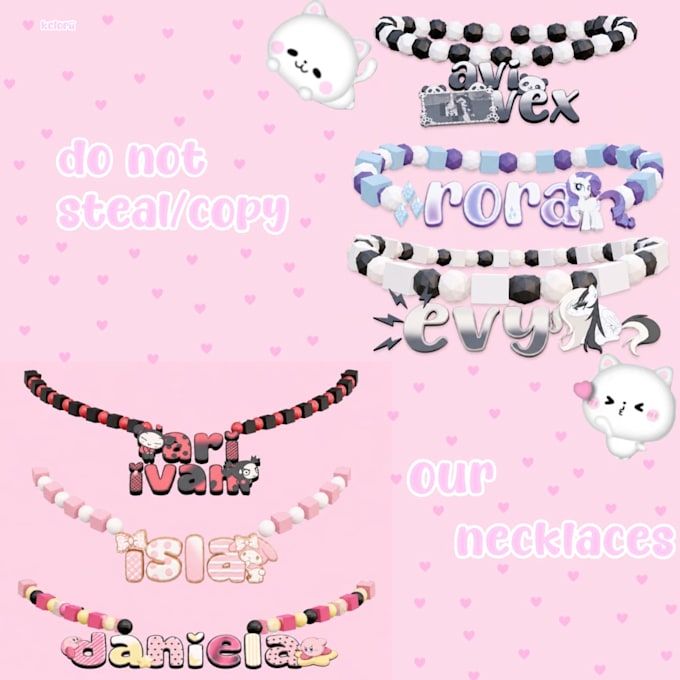 create custom roblox ugc necklaces