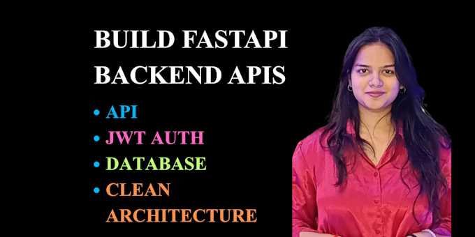 build fastapi backend with database and authentication