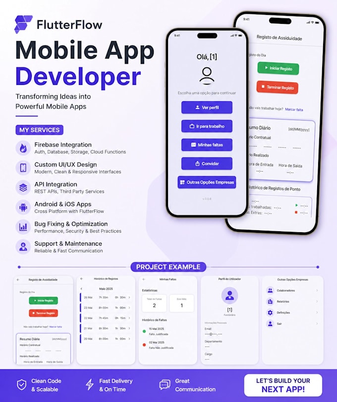 build a mobile app for your business using flutterflow