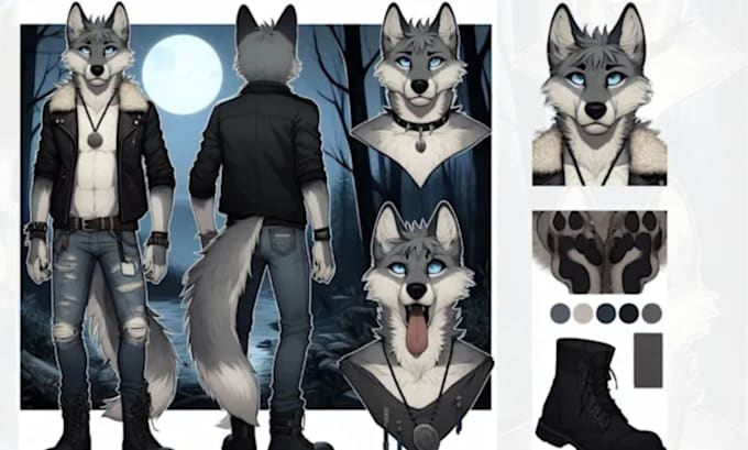 reference sheet furry furry reference sheet furry ref sheet furry art fursona