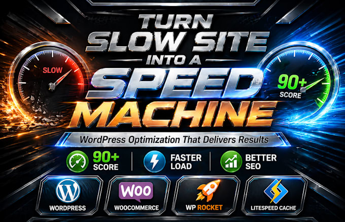 speed up wordpress, fix slow website, improve SEO performance