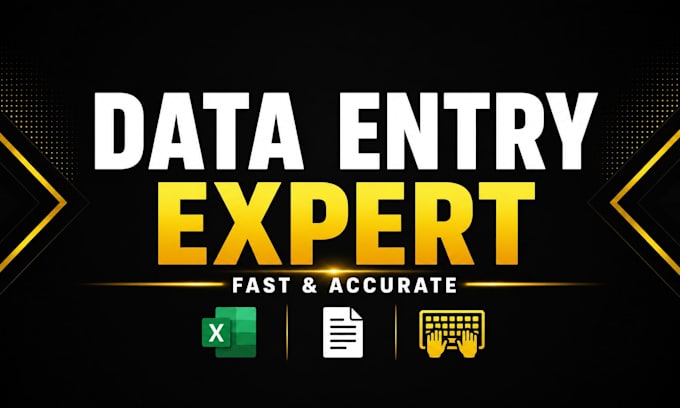 do data entry, copy paste, excel data entry and typing work