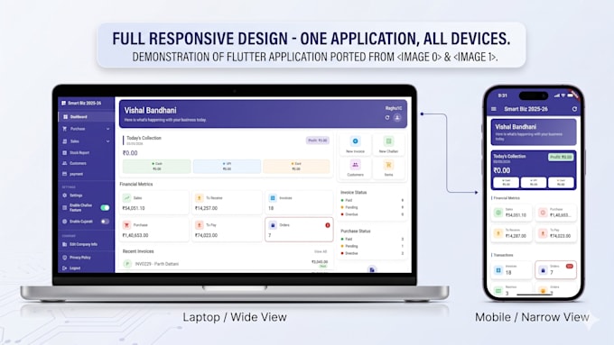 build a responsive business website and personal portfolio