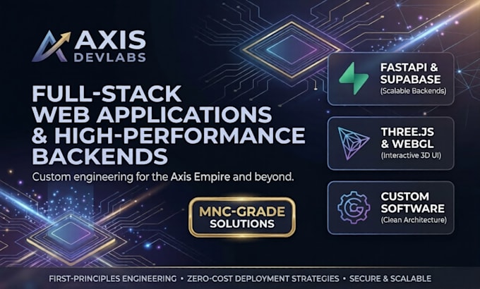 build high performance backend with fastapi and supabase