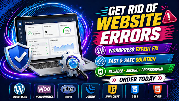 fix wordpress critical errors and restore your site