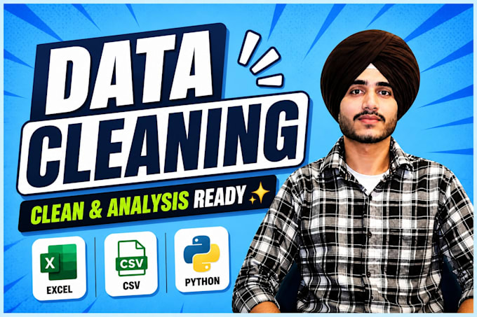 clean, fix and transform your messy excel, CSV or json data using python