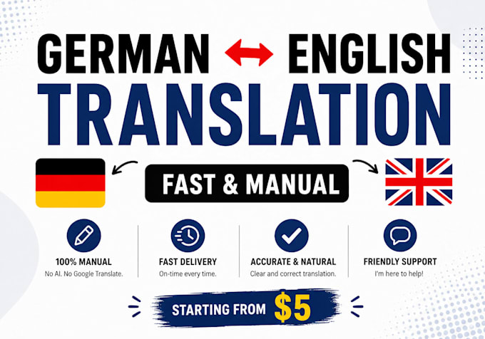translate fast and manually