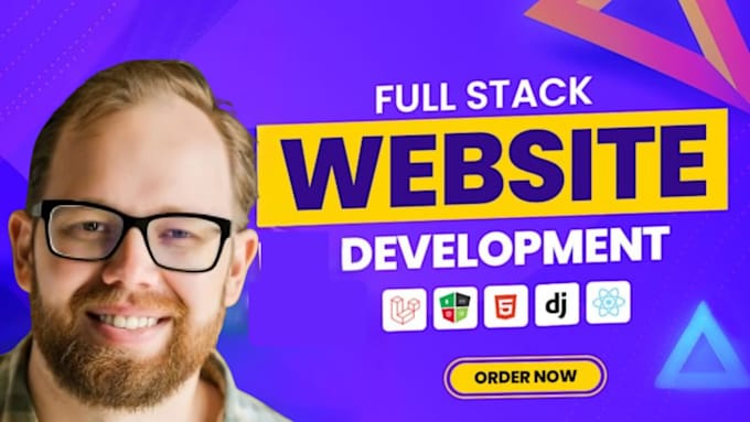 build rebuild custom website development full stack front end back end developer