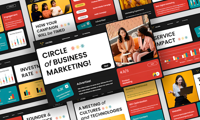 design or redesign edit powerpoint presentation company presentation canva ppt