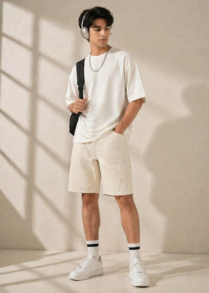 generate clothing shoot through ai realistically