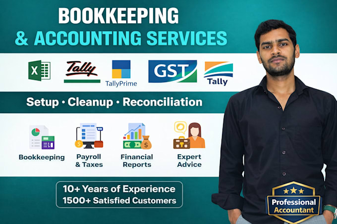 do bookkeeping in tally prime and excel