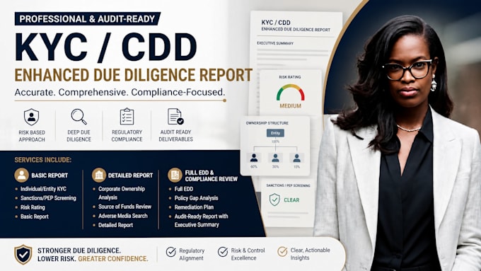 do kyc cdd edd enhanced due diligence aml check
