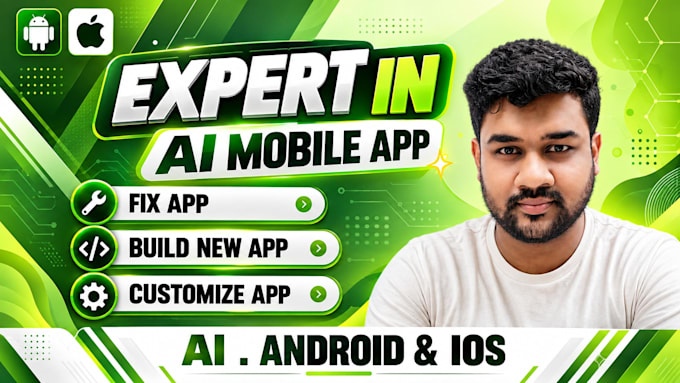 develop ai mobile app development, android IOS app