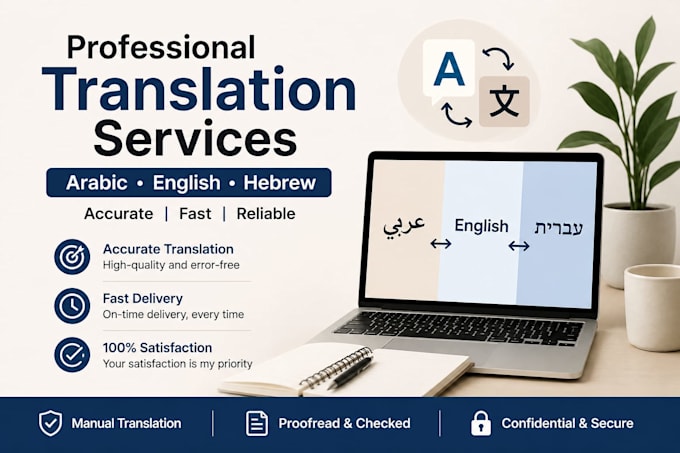 translate texts and test apps for you