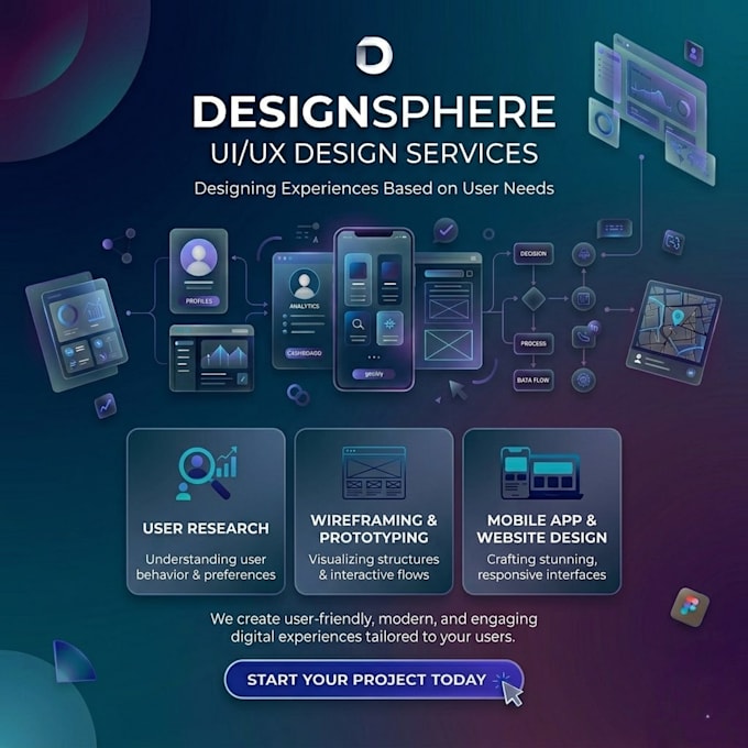 do creative mobile app UI UX design