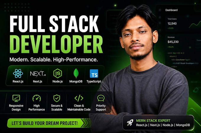 build a custom website or web app as a full stack react next js developer