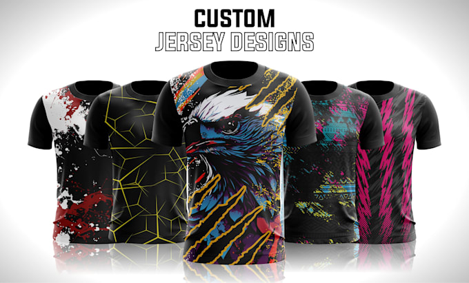 design a full print sublimation jersey or uniform