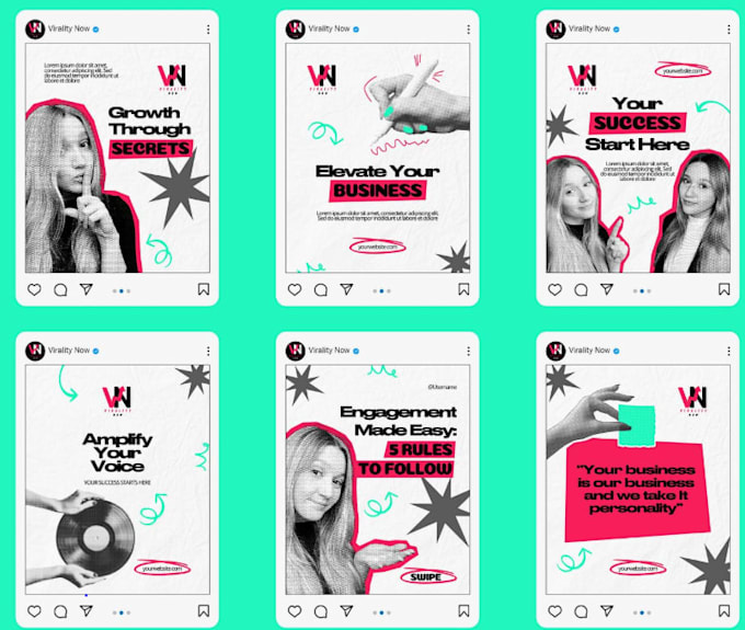 design viral instagram posts to boost engagement