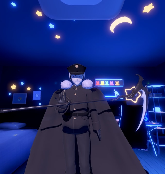 do 3d anime, stylized streamer avatars design