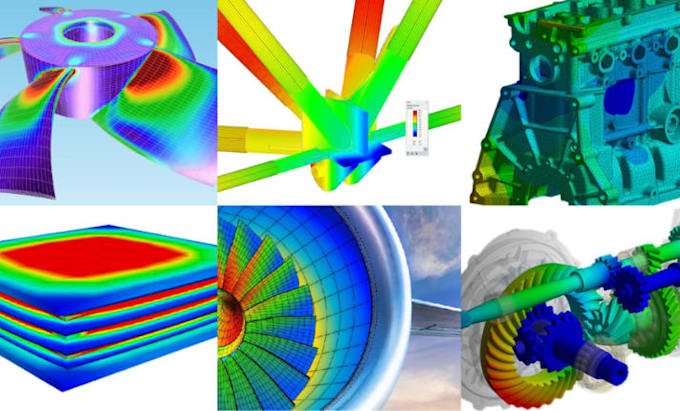 fea analysis, cfd analysis, product simulation for mechanical design validation
