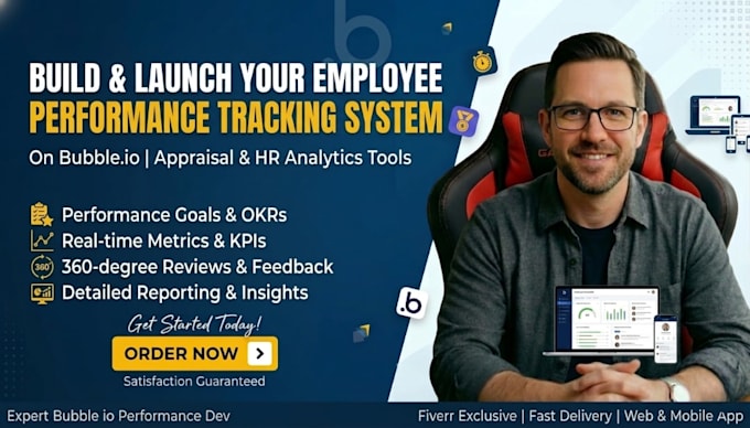 employee performance tracking system bubble io, bubble io performance tracker