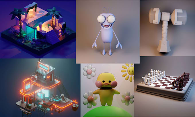 do professional 3d modeling