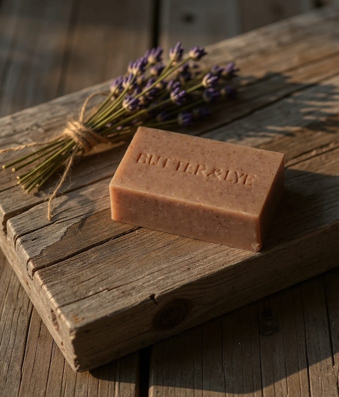 create cozy rustic product photos for your handmade soap