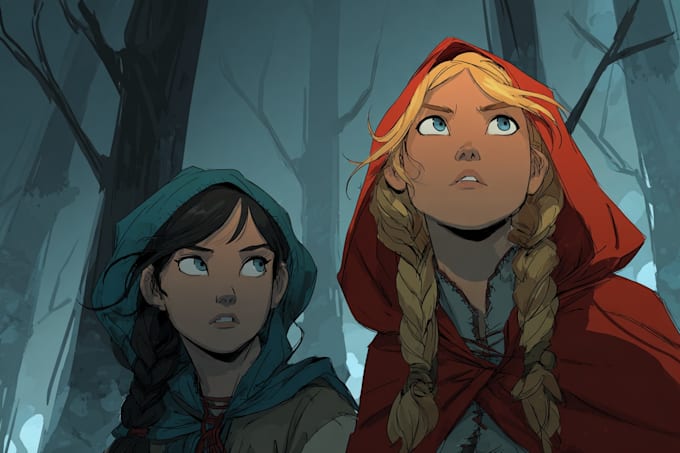 comic book illustration with comic book illustrator