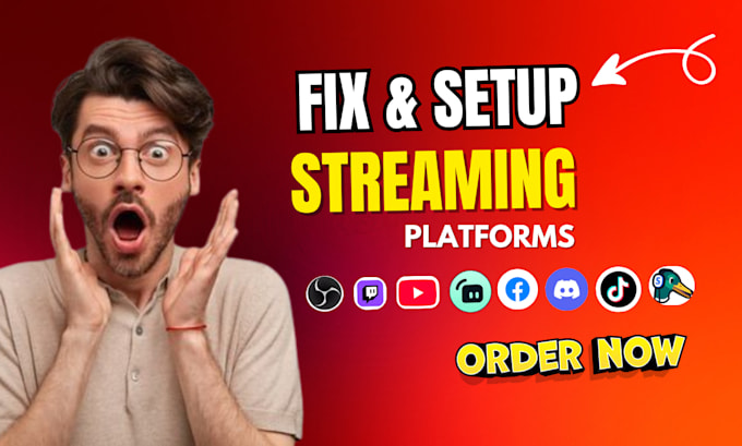 set up obs or meld studio for streaming and recording