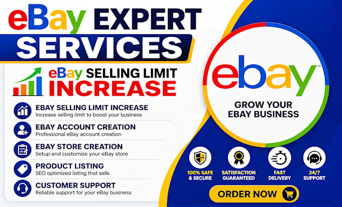 assist in creating UK US ebay seller account, ebay account creation, ebay