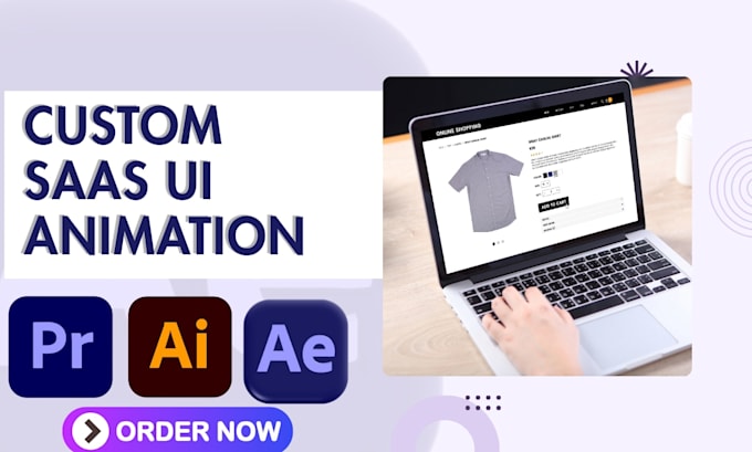 create ui demo animation, saas explainer video, saas promo, website explainer