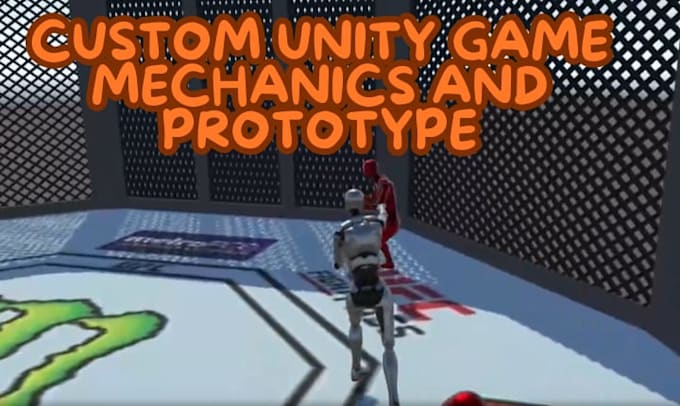 build unity game prototypes with custom game mechanics and system