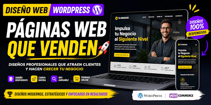 design a high converting wordpress website for your business