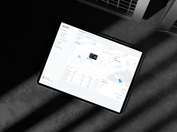 design saas and fintech UI in figma